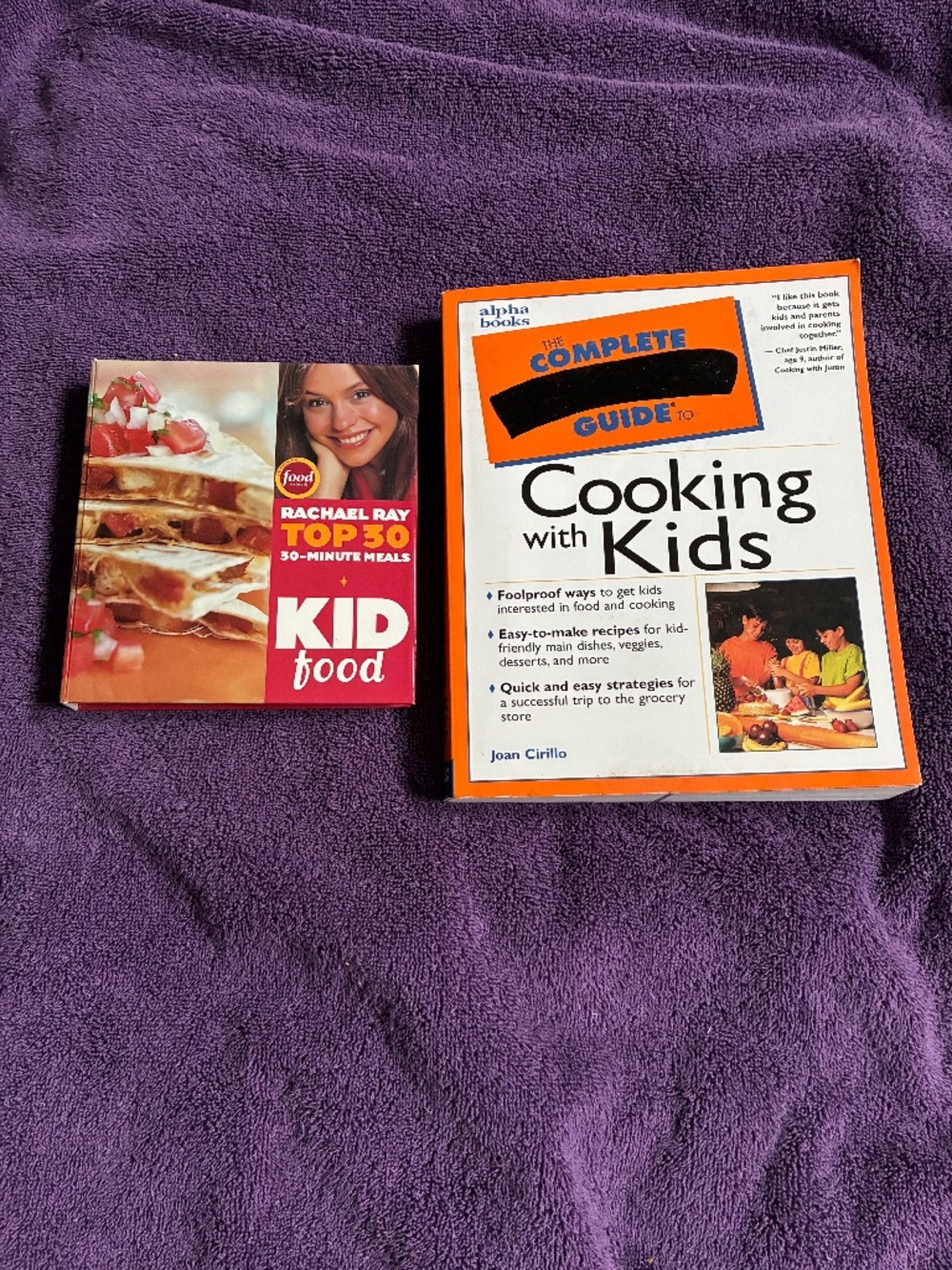 Set of 2 Cookbooks for Kids